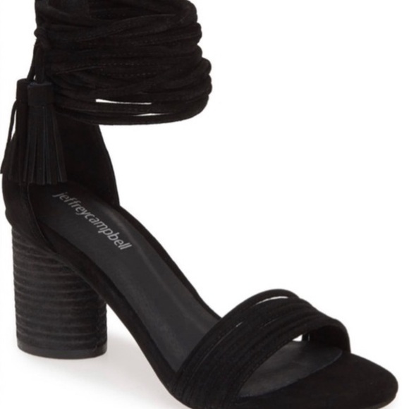 Jeffrey Campbell “Pallas Ankle Strap” Sandal - Picture 1 of 8